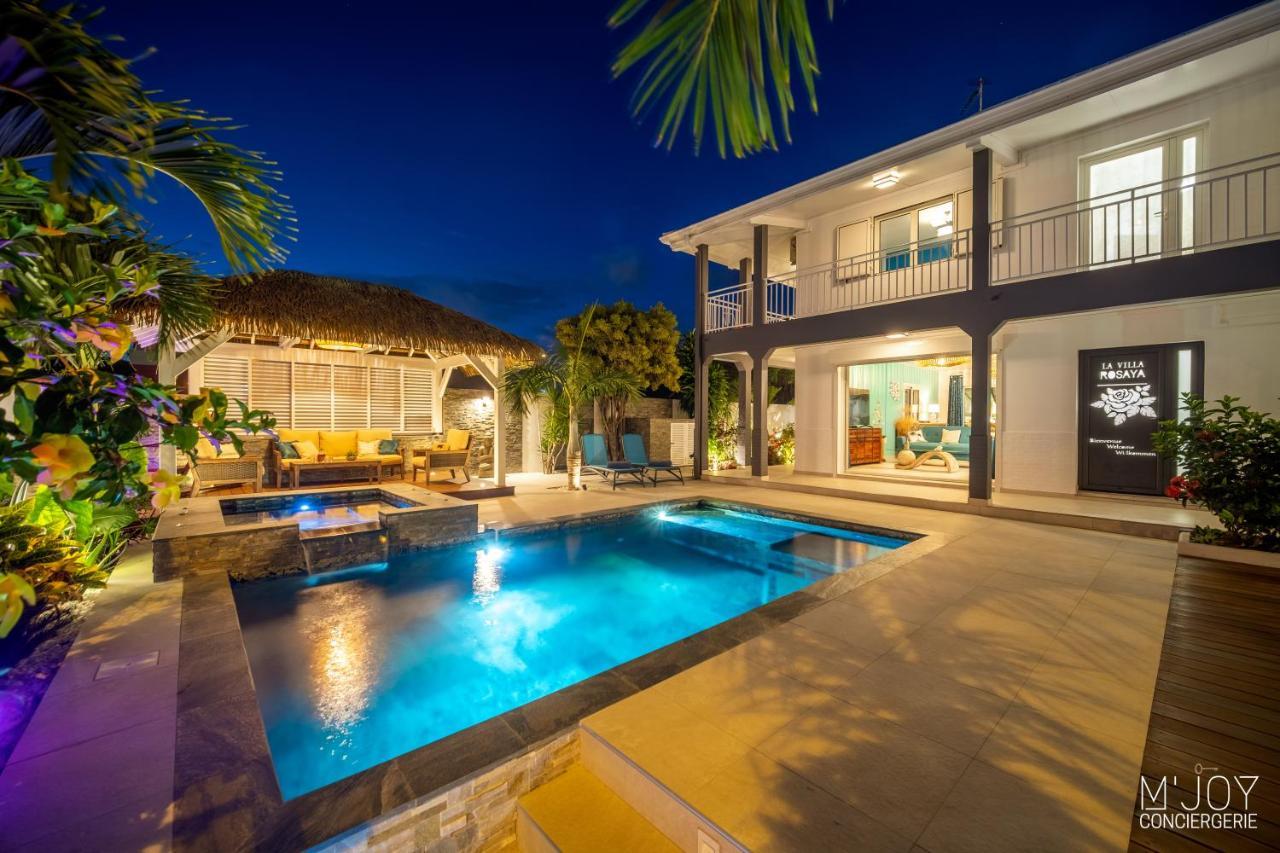 La Villa Rosaya - Piscine & Jacuzzi Сен-Пьер Экстерьер фото
